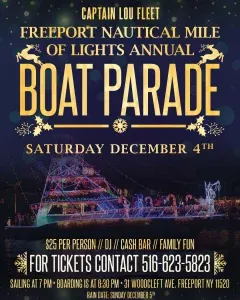 Freeport Nautical Mile of Lights Annual Boat Parade