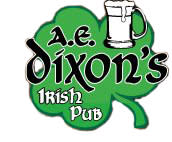 A. E. Dixon's Irish Pub Logo
