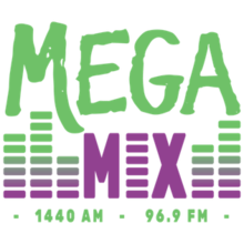 Mega Mix radio station logo
