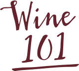 Wine 101 vertical graphic