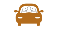 carpooling icon