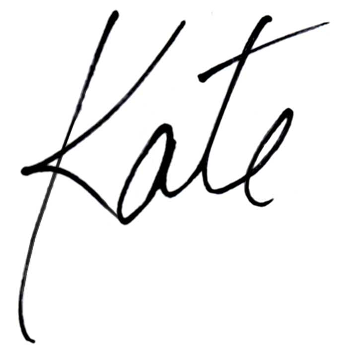 Kate's Signature