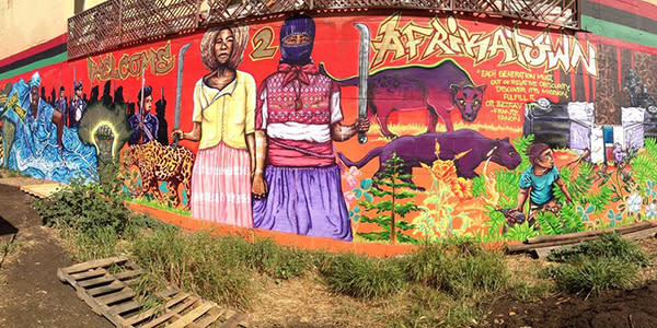 Oakland Stay Mural - Oakland - LocalWiki