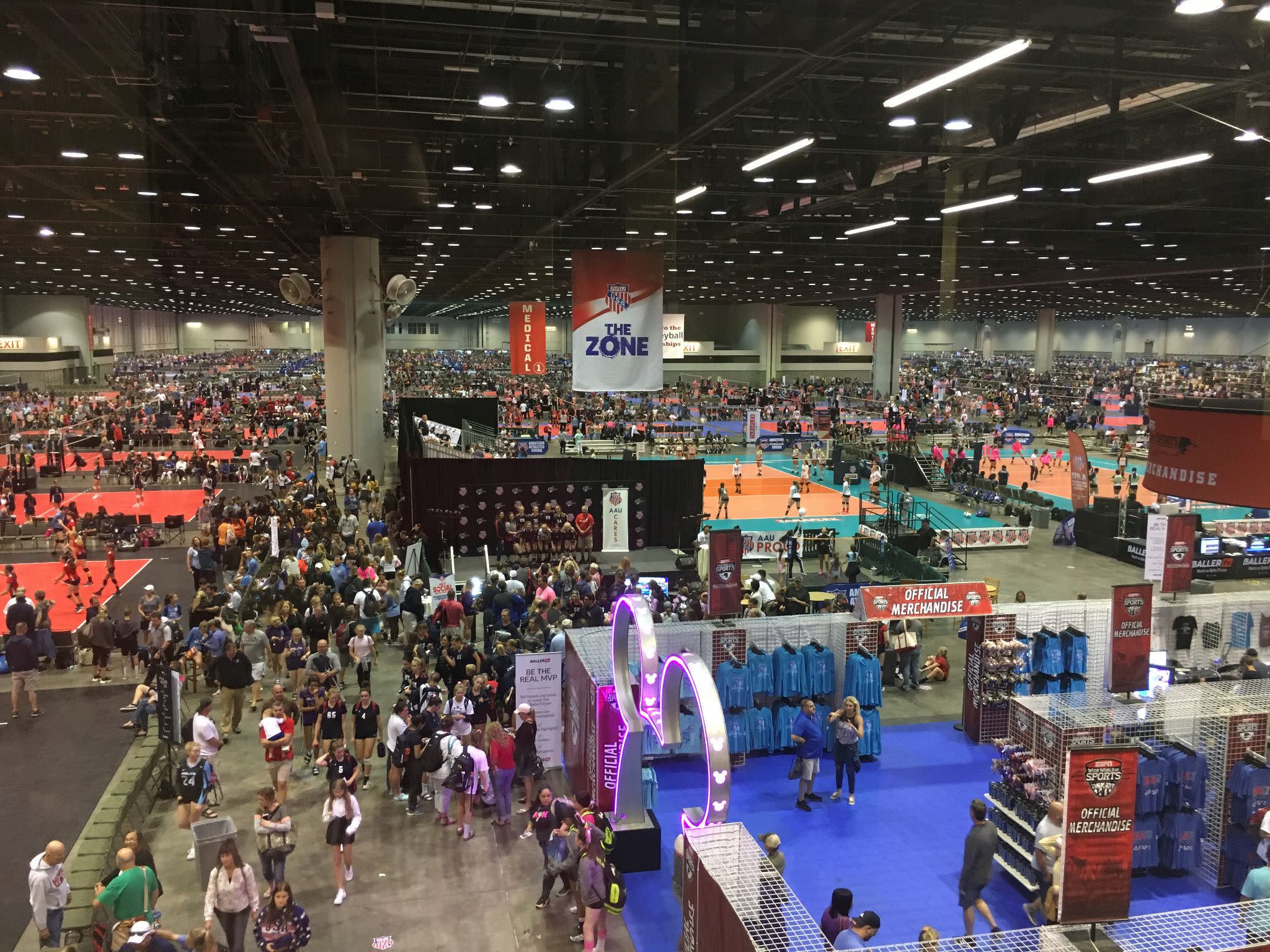 AAU Junior National Volleyball Championships Win Big in Orlando