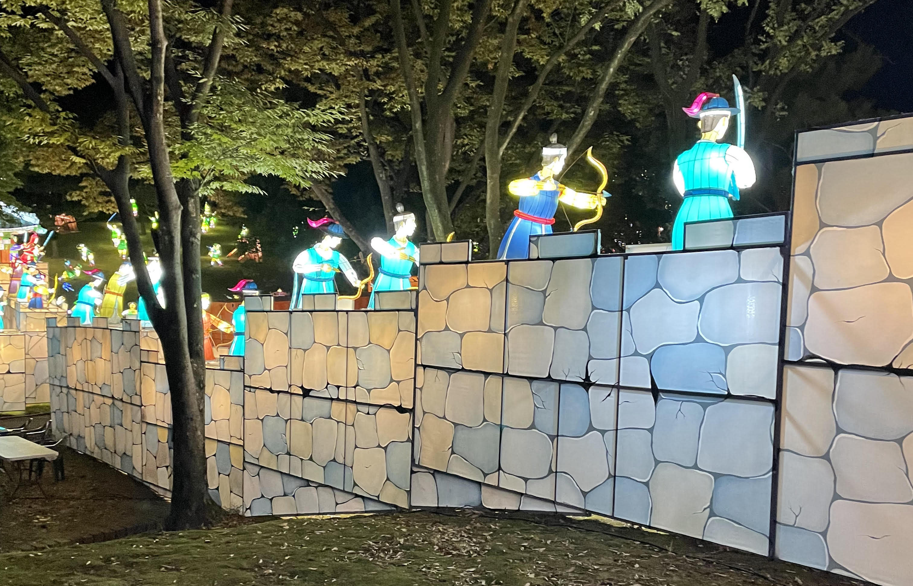 jinju-fortress-lanterns