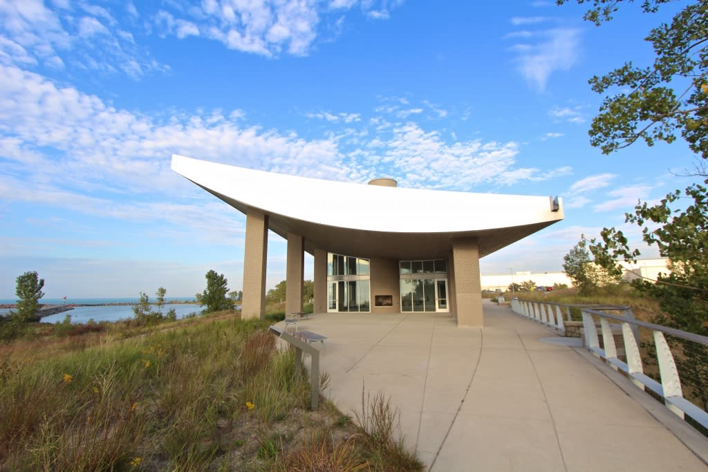 Pavilion at Portage Lakefront and Riverwalk