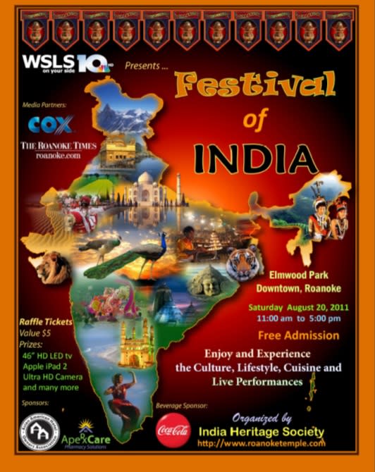 Festival of India Flier