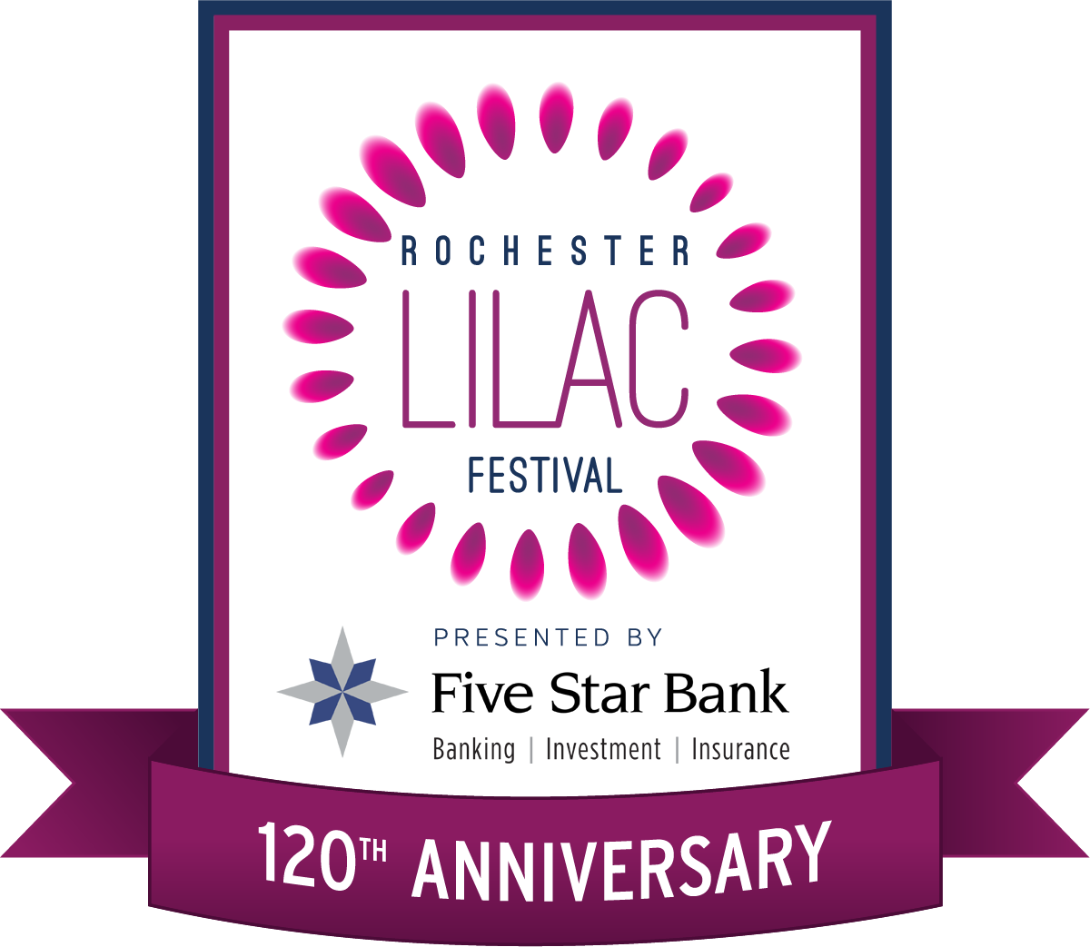 Rochester Lilac Fest 2018 Logo