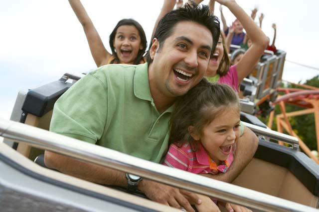 Dad Daughter Six Flags Blog