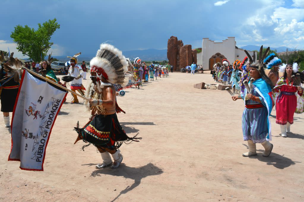 Pueblo of Pojoaque Comanche Dancers