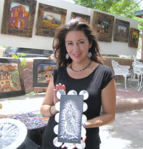 Renowned artist Sharon Candelario will free the tinsmith within you. 