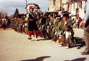 Native American, Pueblo, Tesuque, dance