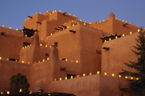 One of the most photographed buildings in Santa Fe will shine this holiday season. Photo courtesy of Nedra Westwater