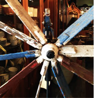 An antique weather vane from Recollections is a perfect gift for weathering the outdoors this holiday with your honey.