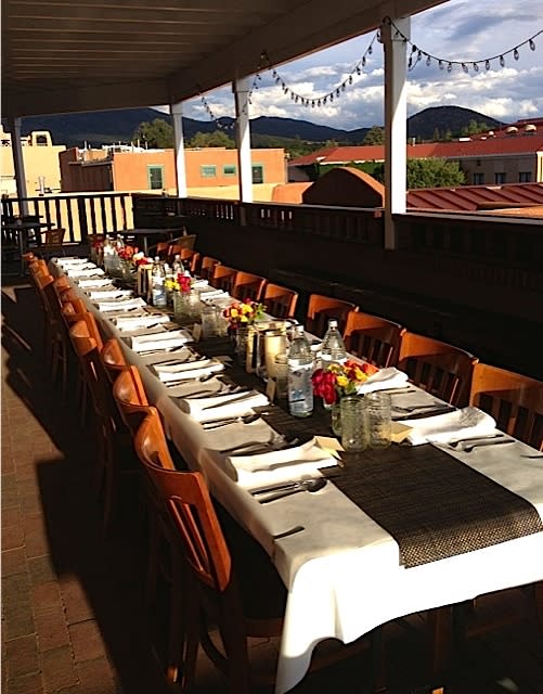 There’s no charge for the view at a Santa Fe Culinary Academy pop-up dinner. (Photo Credit: Santa Fe Culinary Academy)