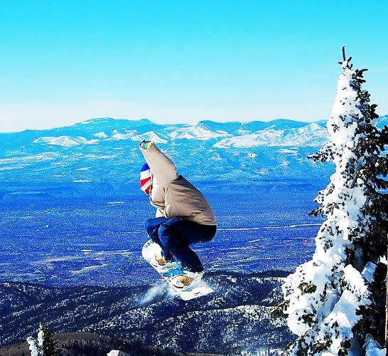 Get up, up, and away at Ski Santa Fe! (Photo by Kevin Rouff, winner of 2008 Ski Santa Fe photo contest)