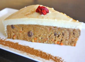 Bright eyes are a bonus when your daily dose of carrots comes from BODY Café’s raw vegan carrot cake.