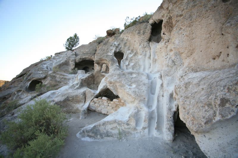 The unexcavated Tsankawi section of Bandelier National Monument offers a rustic, off-the-beaten-path experience.