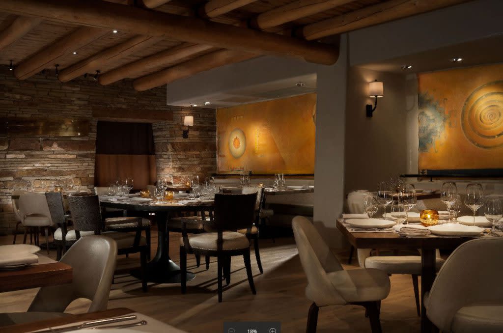 Dinner on New Year’s Eve in Santa Fe? But of course! (Photo courtesy of Anasazi Restaurant) 
