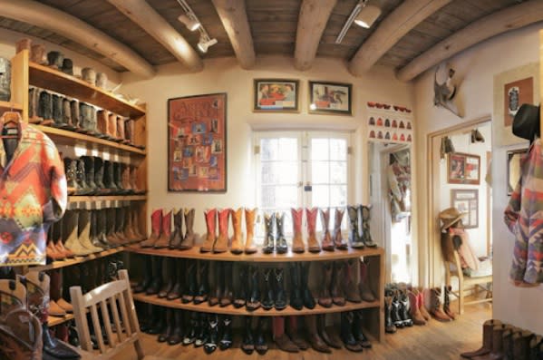 Dress up or dress down as the occasion demands with boots from Back at the Ranch. Photo courtesy of Fresh Cut Spaces