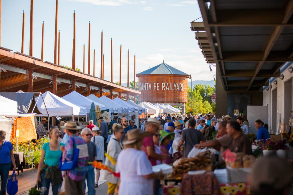The Farmers Market has been keeping it fresh since 1968. (Photo courtesy of TOURISM Santa Fe)