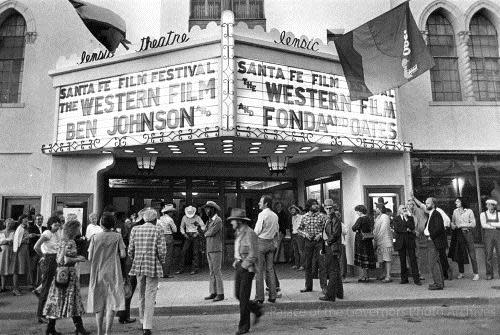 The Santa Fe Film Festival was founded in 1999. (Photo courtesy of Palace of the Governors Photo Archives)