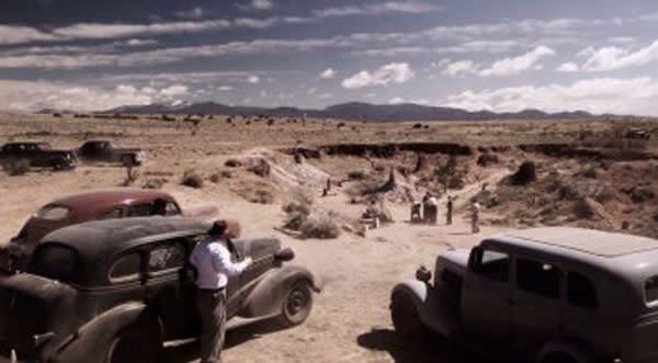 New Mexico has a starring role in Manhattan! (Photo Credit: WGN America)