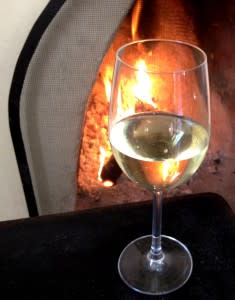 Wine, Fireplace, Santa Fe