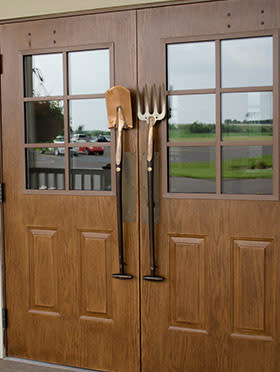 Front doors - Farmhouse Restaurant Farmhouse Restaurant front doors