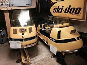 Ski-doo antique snowmobile Ski-doo antique snowmobile