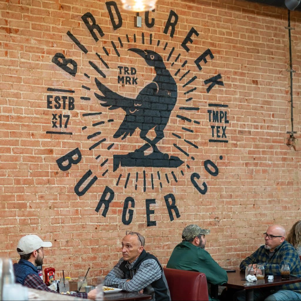 Guys Dining at Bird Creek