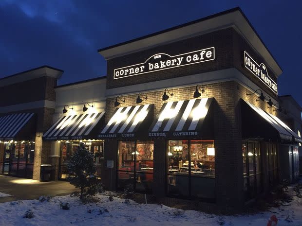 Exterior for Corner Bakery