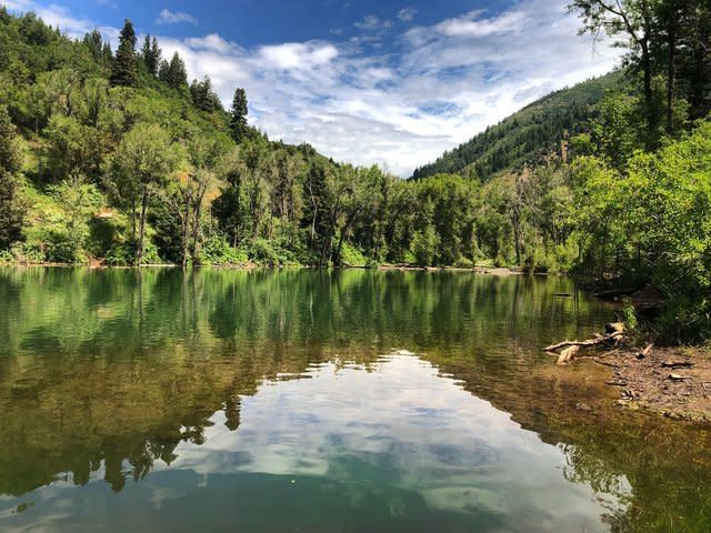 Tibble Fork Reservoir in Summer
