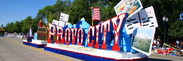 provo city float grand parade