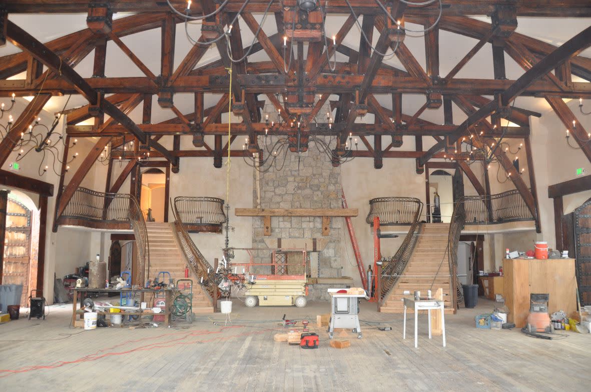 Wadley Farms Castle-Great Hall