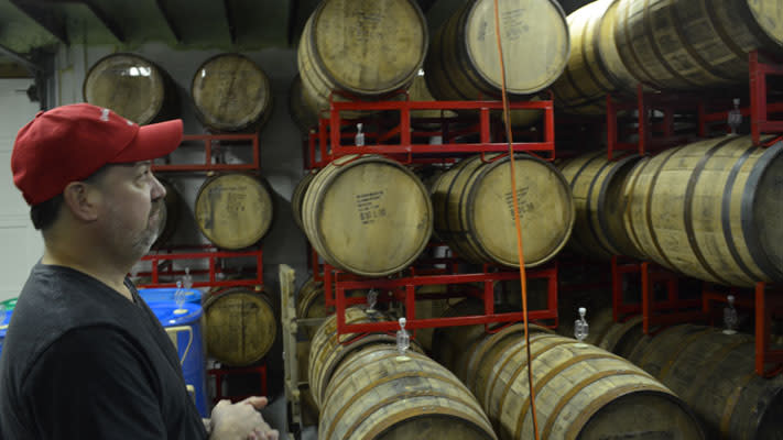 Chris Boyd has turned winemaking into a second career. Chris Boyd has turned winemaking into a second career.