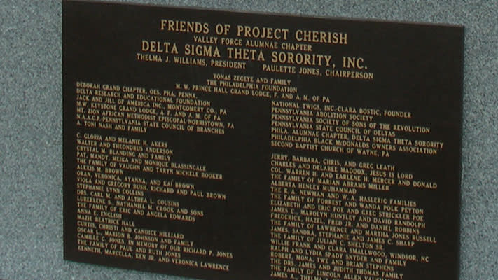 Paulette Jones, a member of Delta Sigma Theta, was involved with the memorial from the beginning.