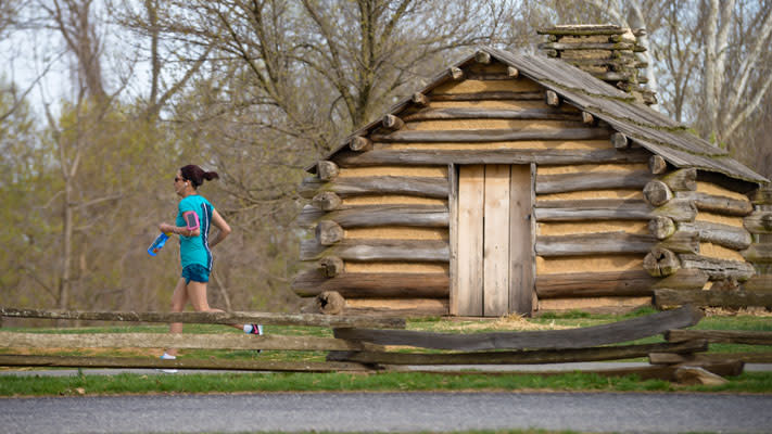 Runners will pass a variety of memorials and landmarks along the 5-mile race route.