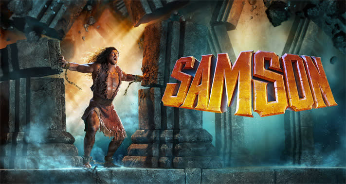 "Samson" takes the stage at Sight & Sound Theatres, beginning March 12.
