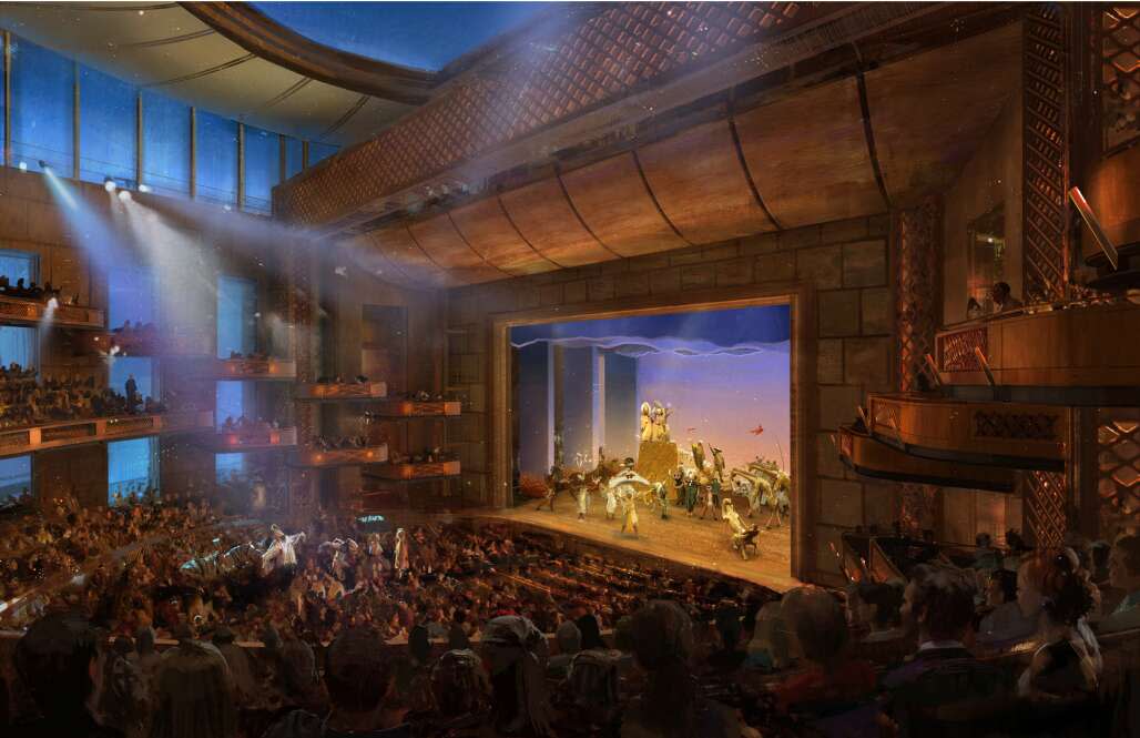 The Dr. Phillips Center for the Performing Arts in Orlando, slated to show “Hamilton” in 2018-2019, is Florida’s newest major cultural complex, opened in 2014. 