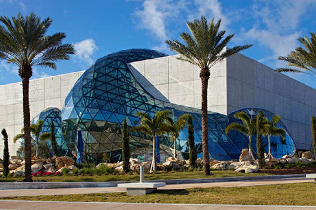 <a href='http://thedali.org/'>Salvador Dali Museum</a>Find the Toreador - Salvador Dali Museum, St. Petersburg</a>:  Can you see him? It’s the “Hallucinogenic Toreador,” a famous work by surrealist master Salvador Dali, housed in new Salvador Dali Museum designed by French-American architect Yann Weymouth. The museum is open 363 days of the year on St. Petersburg’s waterfront and boasts 96 Dali oil paintings, plus drawings, prints, sculptures, photos and written works. The “Toreador,” meant to embody the disdain of Dali's wife Gala for the sport of bullfighting, is comprised of 28 Venus de Milo forms and myriad other elements that, when looked at just right, form the upper body of a bullfighter. 