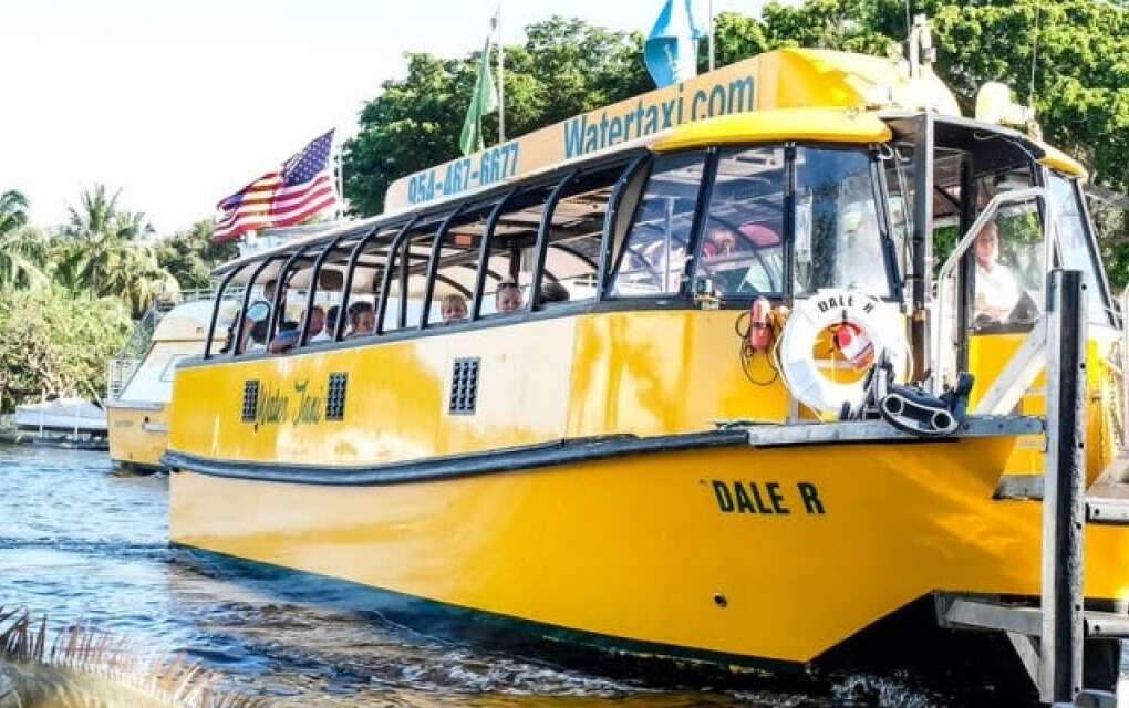 Explore Fort Lauderdale with an all-day hop-on/hop-off pass for the water taxi, which has 15 stops throughout the city close to beaches, museums and shops. 