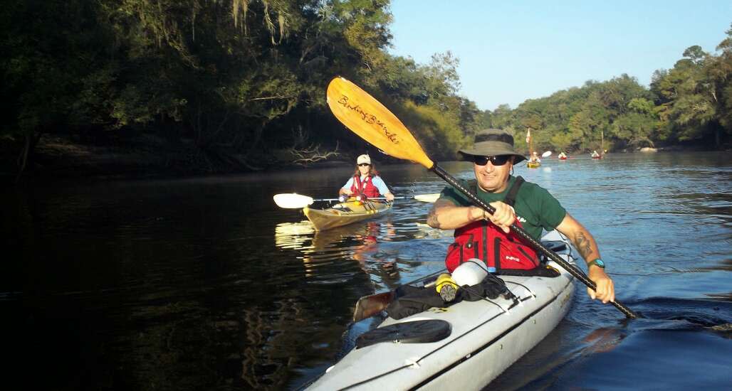  Paddle the Suwannee River Wilderness Trail: Enjoy a lazy 65-mile paddle along the Suwannee River from Madison Blue Spring State Park to Ivey Memorial Park in this multi-day event. 
