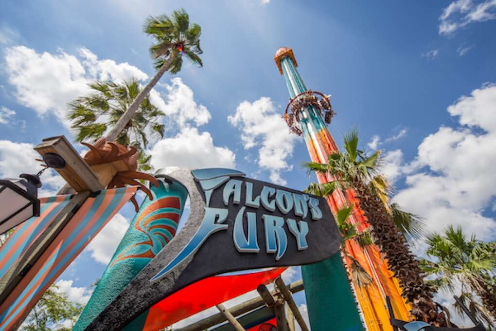 You'll ride Falcon's Fury, but you won't be furious about the price.