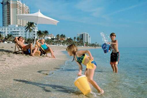 Family fun at Fort Lauderdale Beach