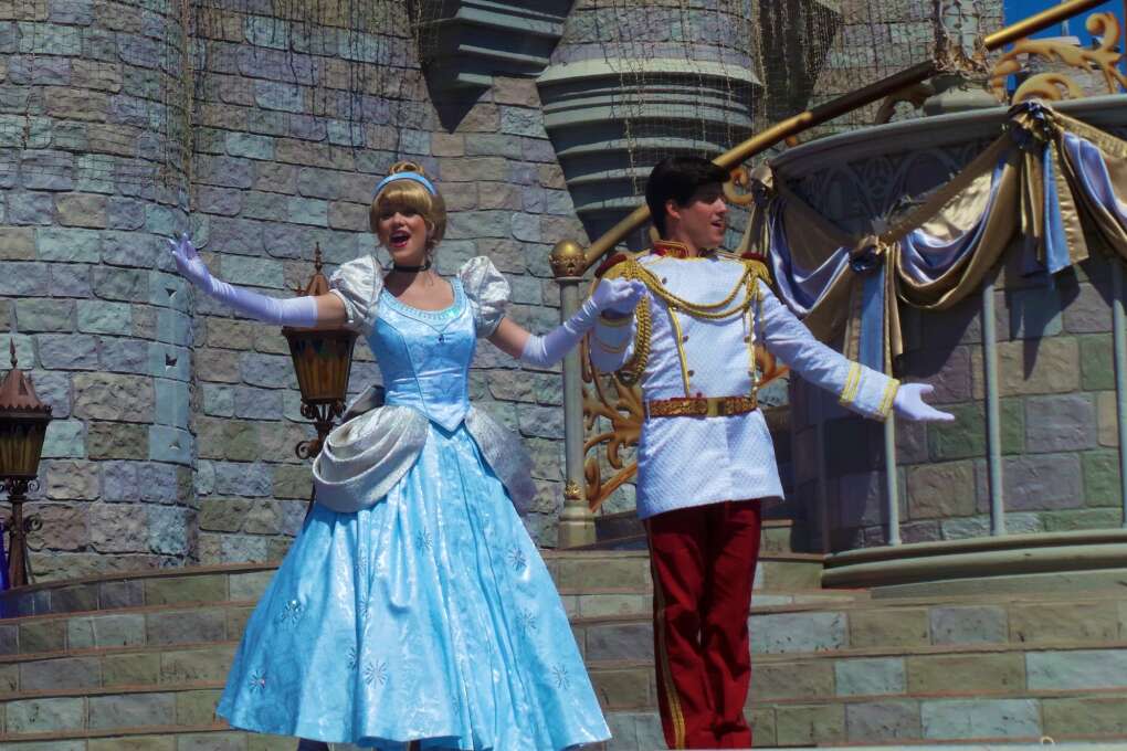 Princess and Prince in Magic Kingdom