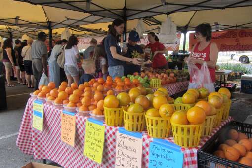 Buy local at the Riverside Arts Market