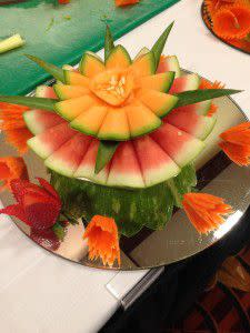 Beautifully created fruit platter!