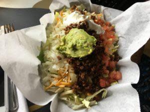 Bev's Taco Salad without Chips
