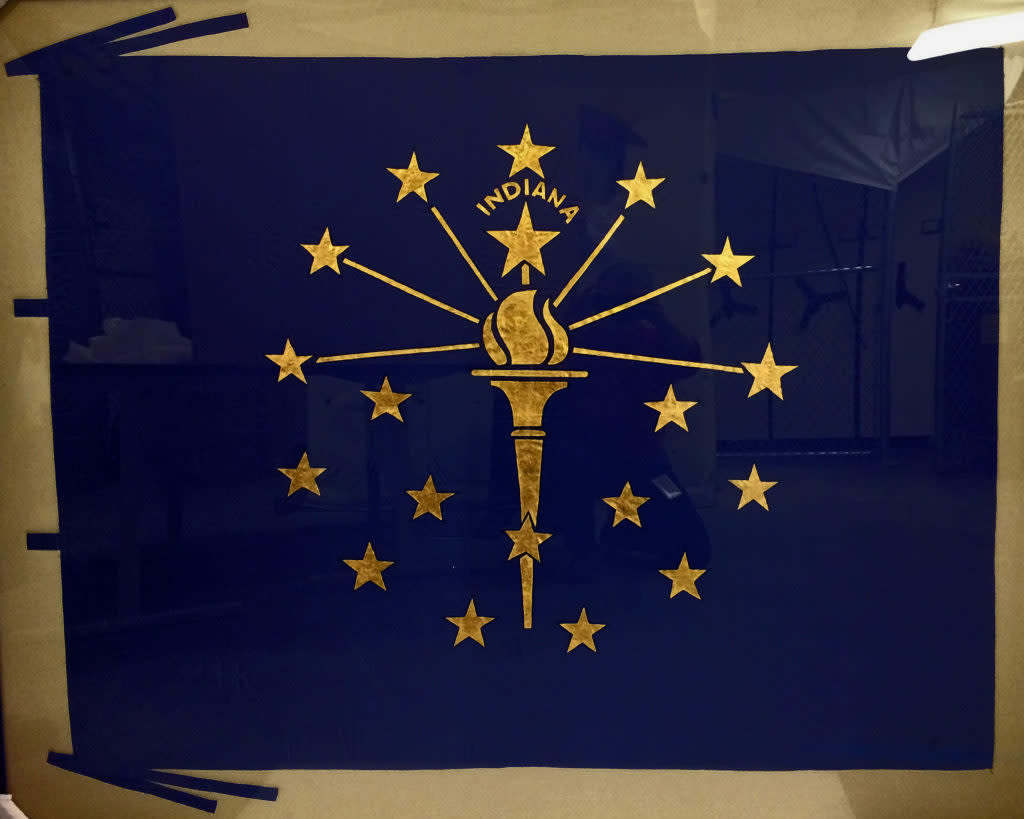1st Indiana Flag